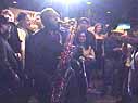 Big Jay McNeely (with Steve Werner, Tony Conn, and Carlos Guitarlos on far left; Cowboy Jack [in cowboy hat] on the right)