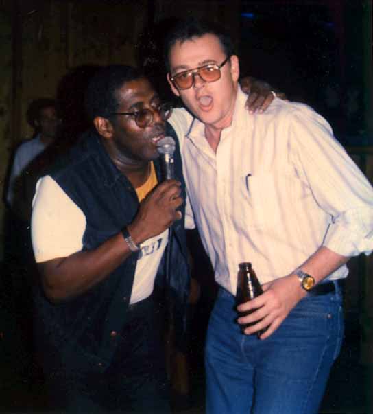 Richard Berry and Jim Dawson (1980s photo)
