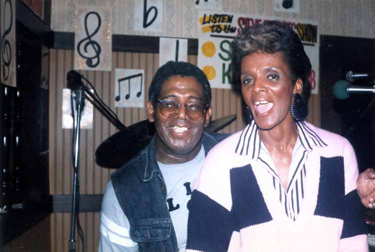 Richard Berry with Gloria Jones of the Dreamers