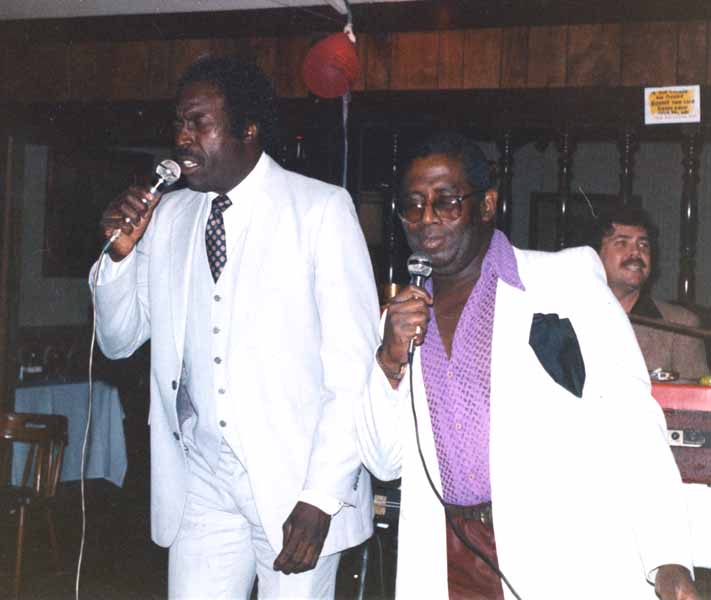 Richard Berry with Arthur Lee Maye and Dave Antrell