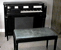 organ and bench