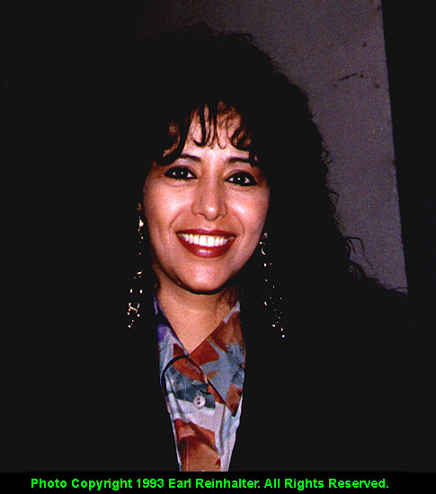 Ofra Haza close-up portrait